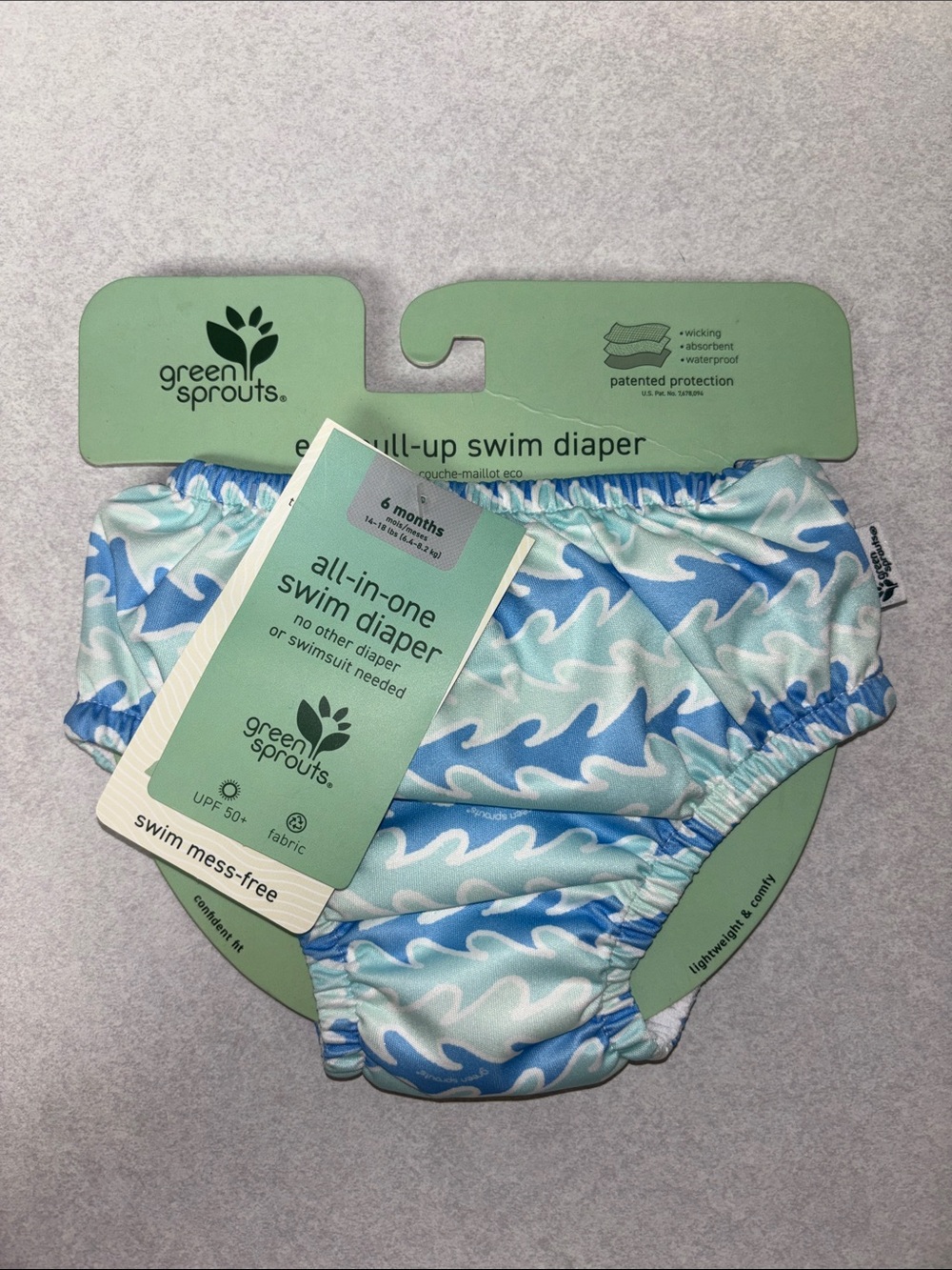 Blue Wave All-In-One Swim Diaper Cover